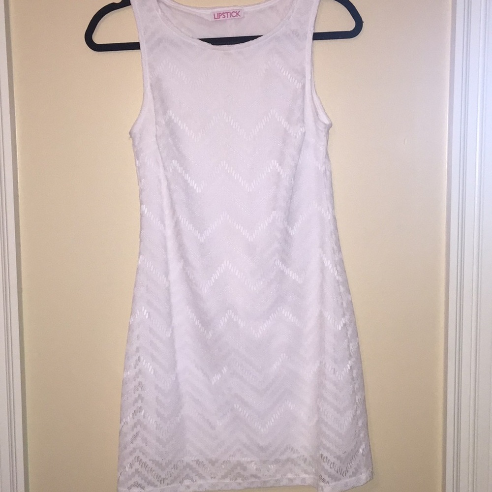 White tank dress